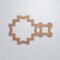 Ekena Millwork Large Cordova Decorative Fretwork Wood Wall Panels, Wood (Paint Grade), 35 1/8"W x 23 3/8"H x 3/8"T WALW24X24X0375CRVMF - alternate 4